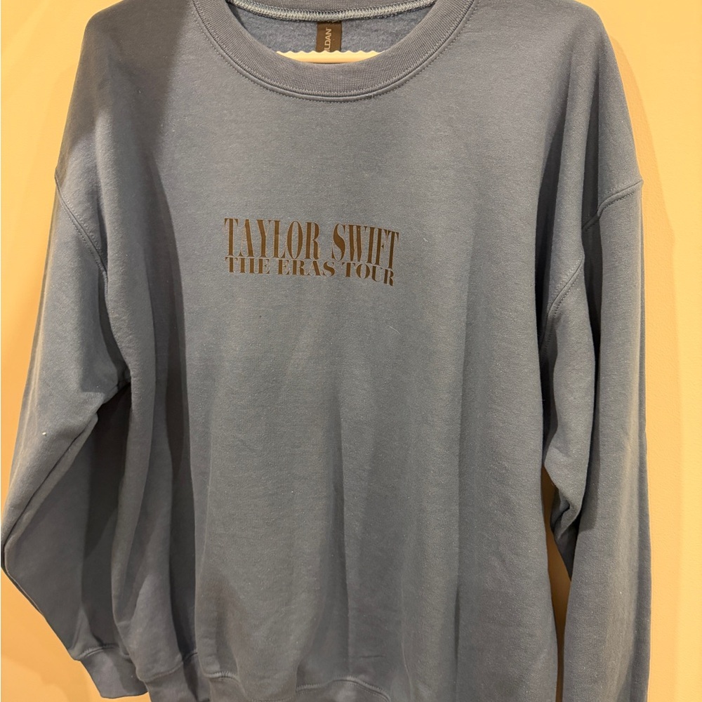 Taylor Swift The Eras Tour Crewneck Sweatshirt - Dusty Blue